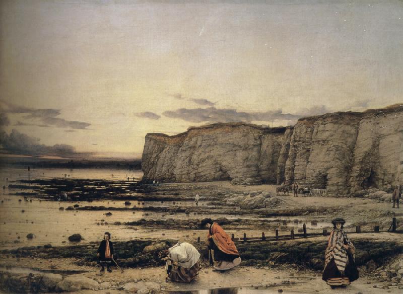 William Dyce Pegwell Bay Spain oil painting art